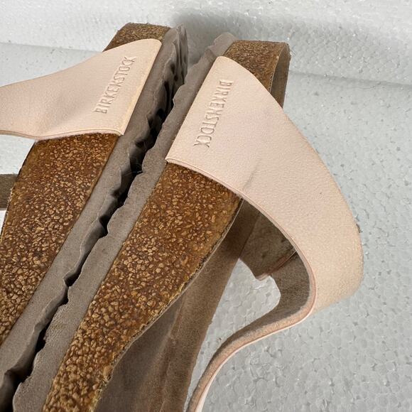 Birkenstock Gizeh Pink Sandals Thong Shoes Women's 40/9-9.5 Buckle Flat - Picture 5 of 11